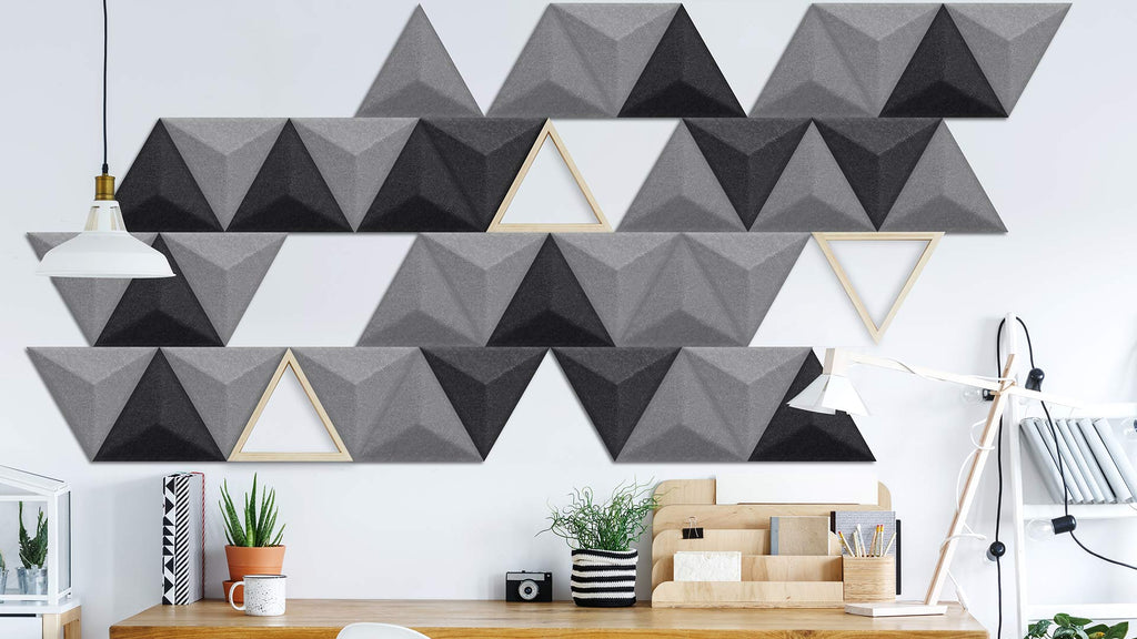 Felt 3D wall panels - DecorMania