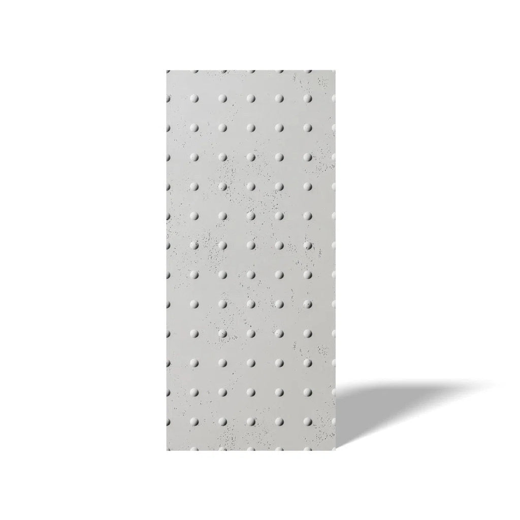 Concrete 3D Wall Panel STEEL DOTS - DecorMania.eu