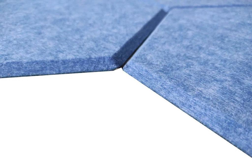 HEXA Felt 3D - DARK BLUE 3pcs. - DecorMania.eu