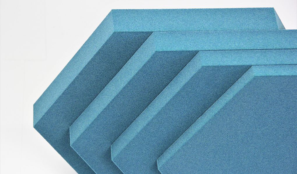 3D Wall Panels - HEXA L Soft Acoustic Wall Panel