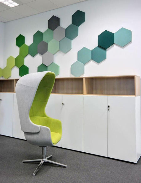 HEXA M Soft Acoustic Wall Panel - DecorMania.eu