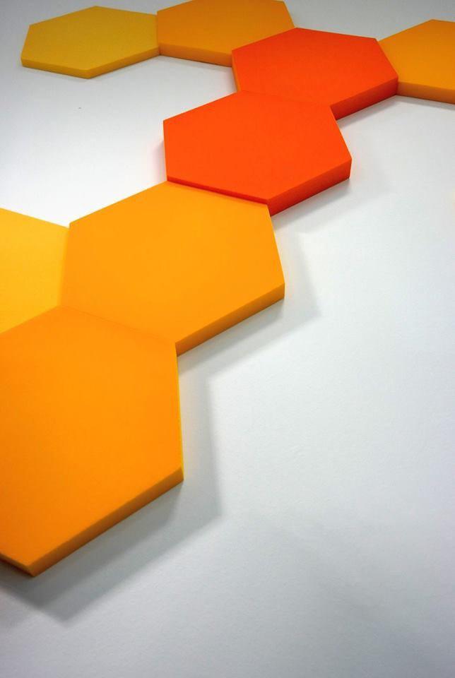 HEXA M Soft Acoustic Wall Panel - DecorMania.eu