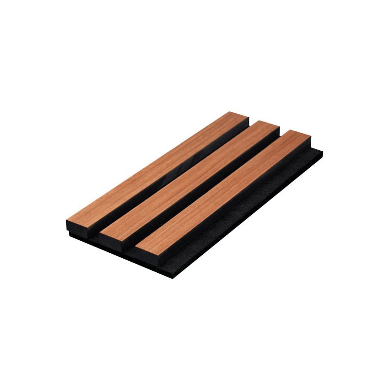 Mahogany Acoustic Slats Wall Panel 240 x 60 - DecorMania.eu