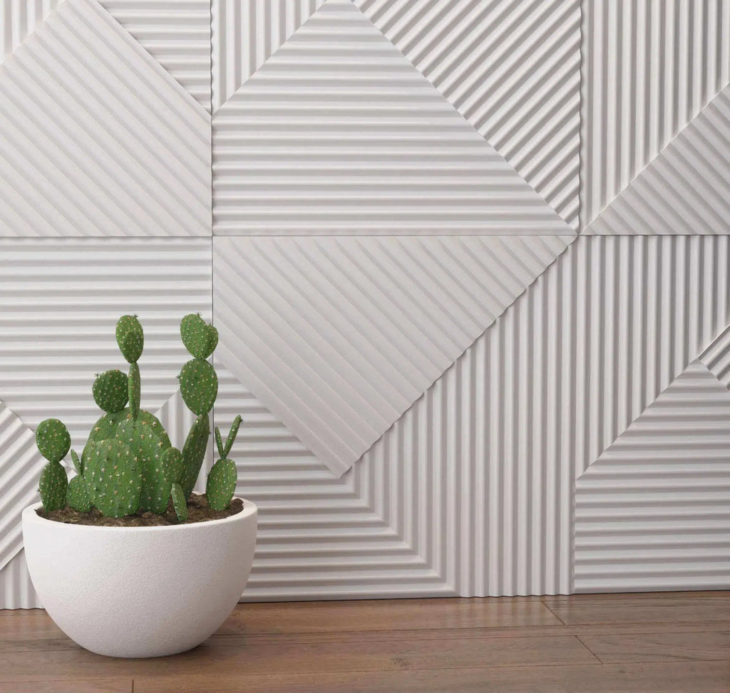 STRIPES 3D Wall Panel EPS - 3D Polystyrene Wall Panels | DecorMania